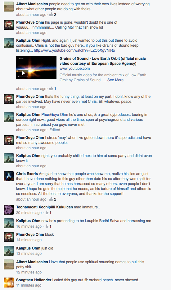 Chris Exeris Sevanick isn't a bad guy? Really? We should look at the 